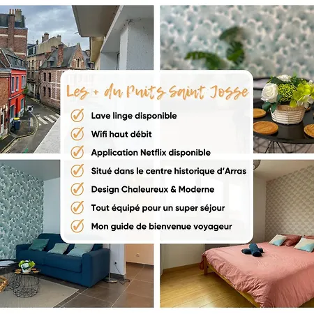 Apartman Au Puits Saint Josse - Centre Historique - Wifi Arras